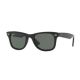 Ray Ban 0RB4340 601/58 50 BLACK GREEN POLARIZED Injected Unisex