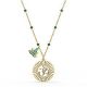 Swarovski Symbol Pendant Lotus
