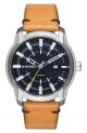 Diesel DZ1847 Men's Armbar Stainless Steel and Leather