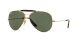 Ray Ban Icons Gold Dark Green Nb