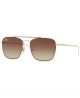 Ray Ban 0Rb358890551355 Youngster Gold Top On Brown Metal M Nb