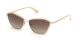 Guess Gu76395932G  Metal Sun Glasses  Gold  Brown Mirror F Nb