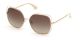Guess Gu76386132G  Metal Sun Glasses  Gold  Brown Mirror F Nb