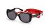 Guess Gu76535401A  Injected Sun Glasses  Shiny Black   Smoke F Nb