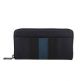 Coach 58692 M3Q Vrsty Stripe Accr Wlt Midnightblackdark Denim Nb