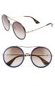 Gucci Gg0061S013 Goldgoldbrown Nb