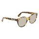 Gucci Gg0419S004 54 Woman Acetate Round Oval Havanahavanasilver Nb