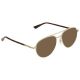 Gucci Gg0388S008 56 Man Metal Aviator Goldgoldbrown Nb