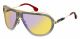 Carrera  UNISEX sunglasses with a GOLD YELLOW frame and BROWN MIRROR YELLOW lens with a lens width of 76mm and model number CA AMERICANA