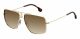 Carrera  UNISEX sunglasses with a BLACK IVORY frame and BROWN SHADED lens with a lens width of 58mm and model number Carrera 1006/S