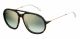 Carrera  For Him sunglasses with a HAVANA frame and GREEN SHADED FLASH GUN METAL lens with a lens width of 60mm and model number Carrera 153/S