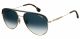Carrera  UNISEX sunglasses with a GOLD BLUE frame and DK BLUE SHADED lens with a lens width of 58mm and model number Carrera 209/S