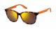Carrera  For Her sunglasses with a HAVANA MATT ORANGE frame and MULTILAYER GOLD lens with a lens width of 56mm and model number Carrera 5001