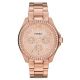 Fossil AM4483 Steel Cecile Watch - Rose
